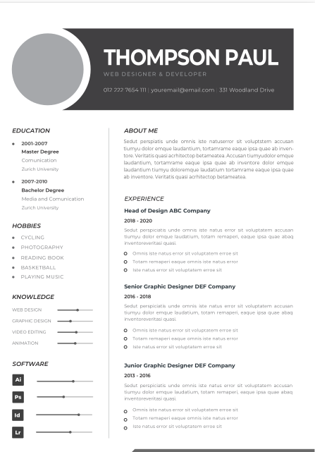🔥 46 Premium CV & Resume Templates – Land Your Dream Job Faster!