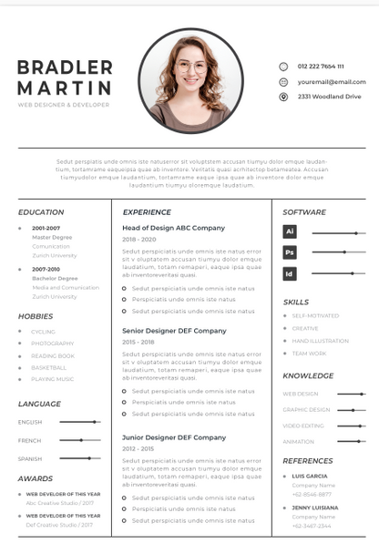 🔥 46 Premium CV & Resume Templates – Land Your Dream Job Faster!